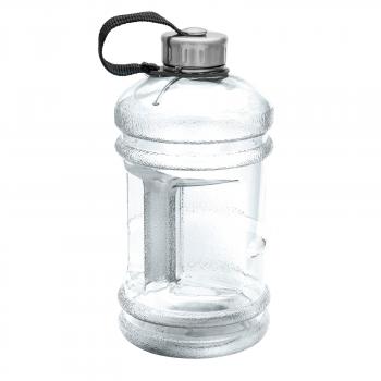 Fitnessflasche in transparent